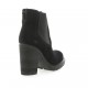 Exit Boots cuir velours noir