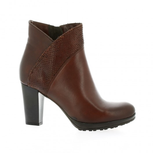 Pao Boots cuir cognac