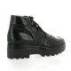 Benoite c Boots cuir python noir