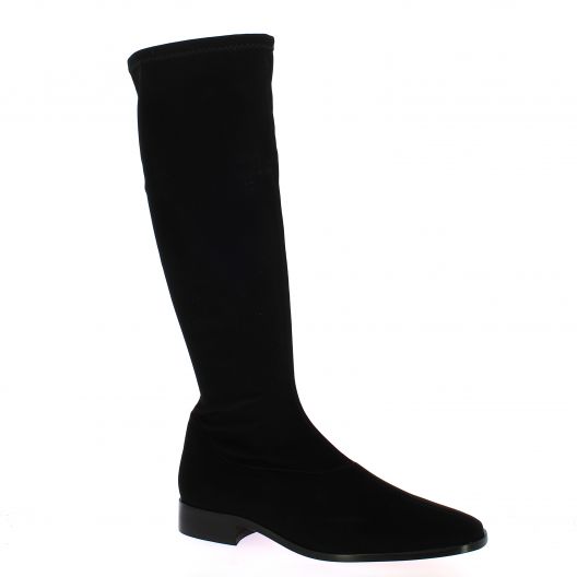 Pao bottes stretch nubuck noir Liga