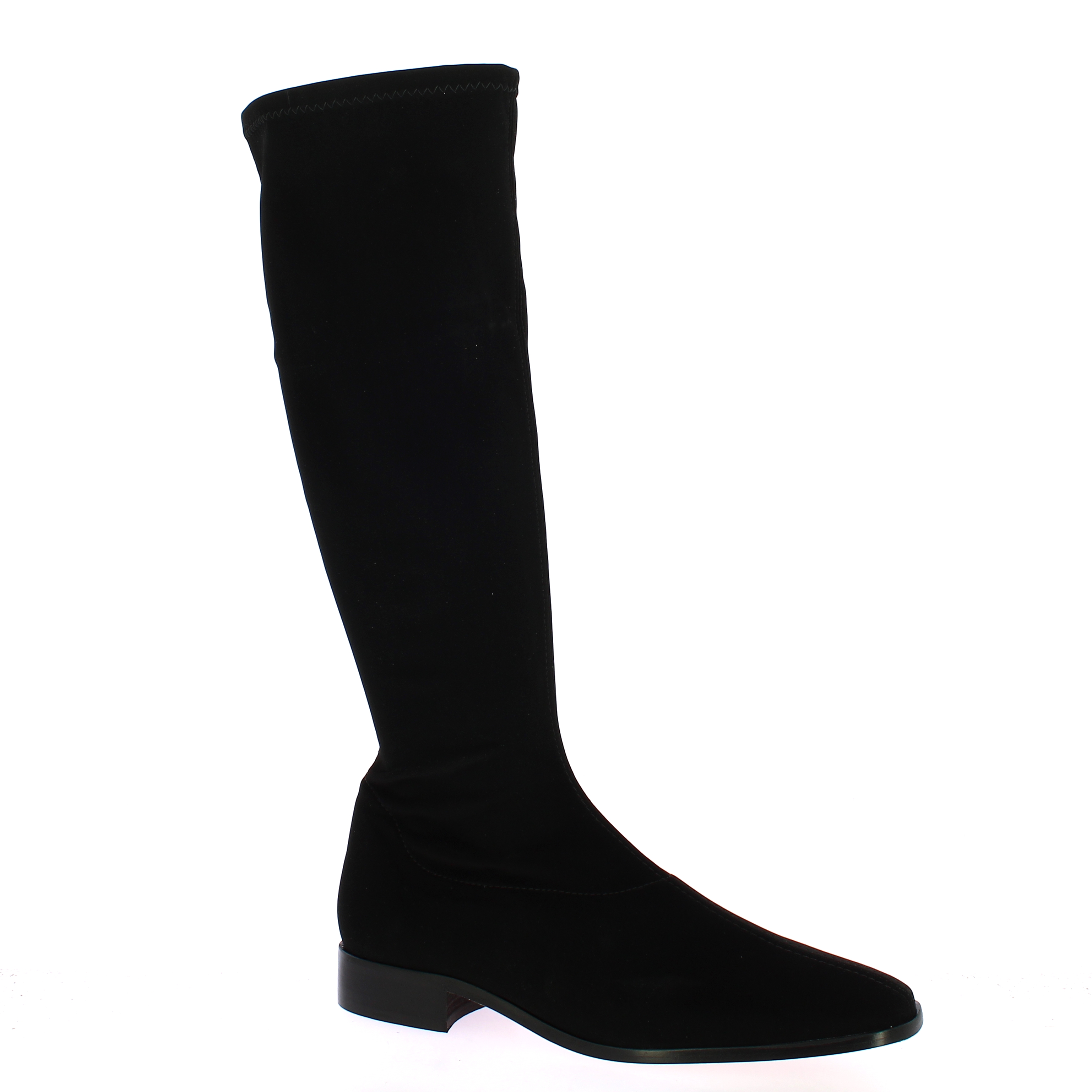 bottes nubuck noir