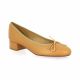 Gianni crasto Ballerines cuir cognac