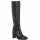 Gianni crasto Bottes cuir noir