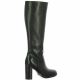 Gianni crasto Bottes cuir noir