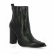 Vidi studio Boots cuir serpent noir