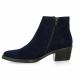 Vidi studio Boots cuir velours marine