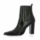 Vidi studio Boots cuir serpent noir