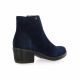 Vidi studio Boots cuir velours marine