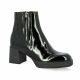 Pao Boots cuir vernis noir