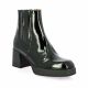 Pao Boots cuir vernis noir