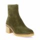 Alpe Boots cuir velours kaki