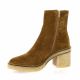 Alpe Boots cuir velours cognac