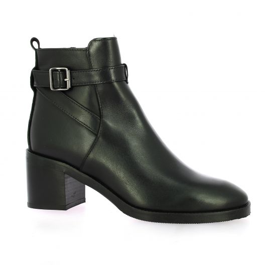 Gianni crasto Boots cuir noir