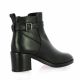 Gianni crasto Boots cuir noir