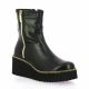 Pao Boots cuir noir