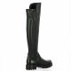 Pao Bottes cuir noir