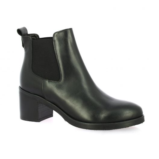 Pao Boots cuir noir