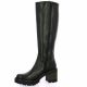 Pao Bottes cuir noir