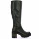 Pao Bottes cuir noir