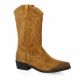 Creator Boots cuir velours cognac