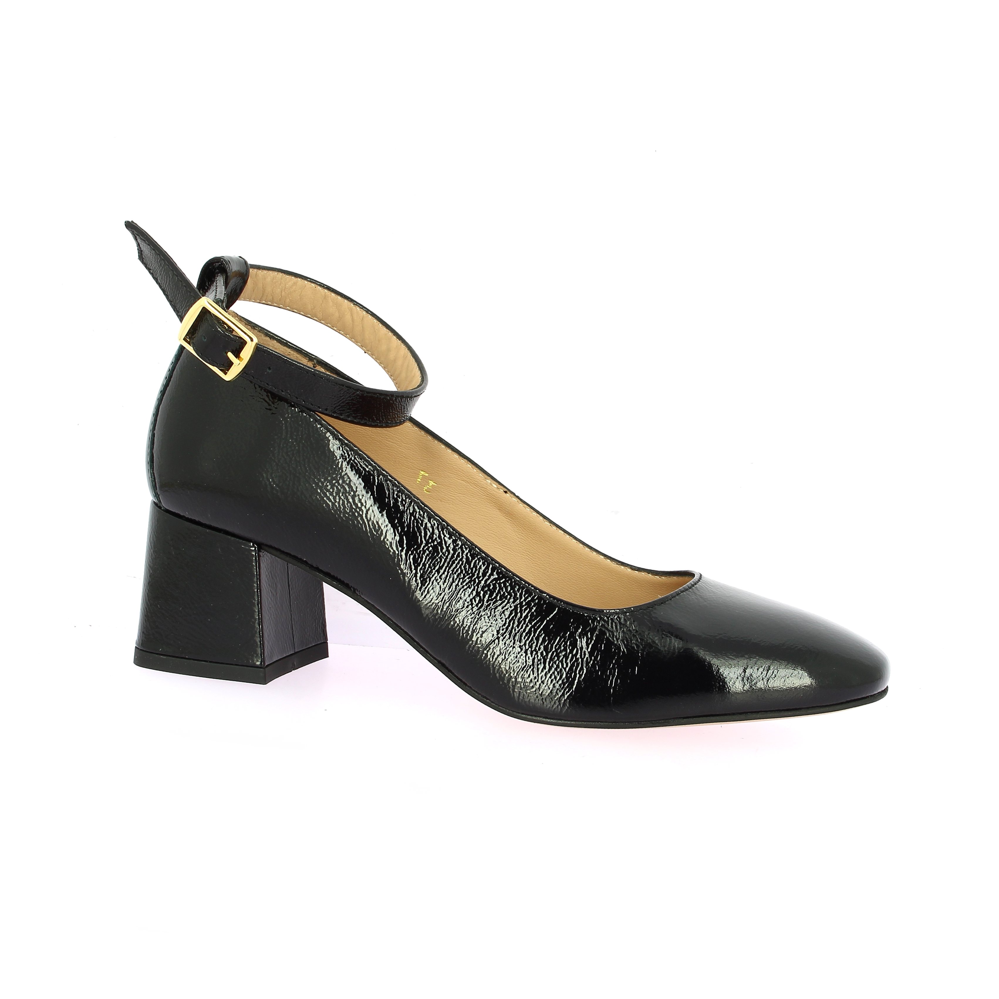 Vidi Studio chaussures cuir vernis noir escarpins Penmarch