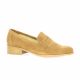 So send Mocassins cuir velours cognac