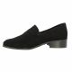 So send Mocassins cuir velours noir