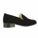 So send Mocassins cuir velours noir