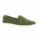 So send Mocassins cuir velours olive