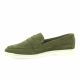 So send Mocassins cuir velours olive