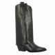 Angelica Bottes cuir noir