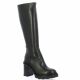 Mimmu Bottes cuir noir