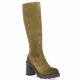 Mimmu Bottes cuir velours camel