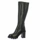 Mimmu Bottes cuir noir