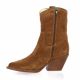 Angelica Boots cuir velours cognac