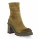 Mimmu Boots cuir velours camel