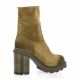 Mimmu Boots cuir velours camel