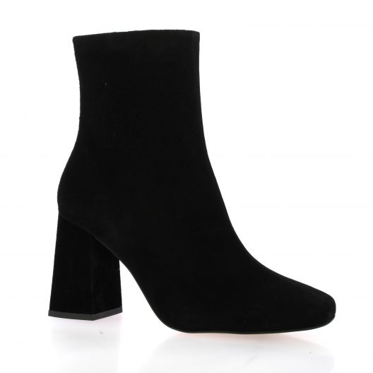 Vidi studio Boots cuir velours noir