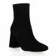 Vidi studio Boots cuir velours noir