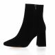 Vidi studio Boots cuir velours noir