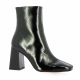 Vidi studio Boots cuir vernis noir