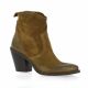 Metisse Boots cuir velours camel