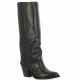 Metisse Bottes cuir noir