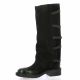 Metisse Bottes cuir nubuck noir