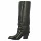 Metisse Bottes cuir noir