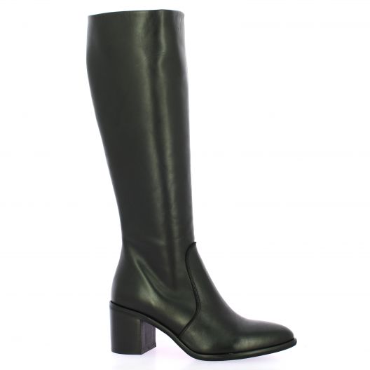 Metisse Bottes cuir noir