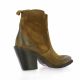 Metisse Boots cuir velours camel