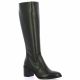 Metisse Bottes cuir noir