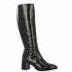 A bientot...merci Bottes cuir noir