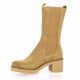 A bientot...merci Bottes cuir velours camel